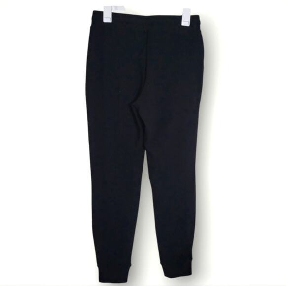 Marc New York Andrew Marc Joggers Size Small S Black Ribbed Loungewear Stretch - Picture 6 of 9